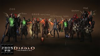 Full Inferno 4 Helliquary Raid  Diablo Immortal [upl. by Nodearb701]