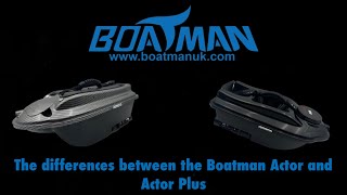 The differences between the Boatman Actor and Actor Plus [upl. by Fidellas]