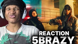 IM NOW A BIG YEAT FAN  YEAT × QUAVO  5BRAZY REACTION🔥🔥 [upl. by Anoli88]