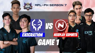 RENEJAY vs KELRA NA  EXE vs NXP GAME 1  MPL PH S7 Week 3 Day 1 [upl. by Ained211]