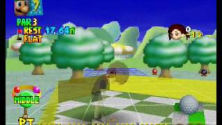 Mario Golf TAS 18 Hole in Ones [upl. by Aitak646]