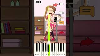 True about social media Ep 2 TheToonTubers  Piano Tutorial [upl. by Pacorro]