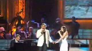 Katharine McPhee amp Andrea Bocelli Singing quotThe Prayerquot Plus Finale Footage [upl. by Rodrique819]