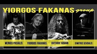 YFG Yiorgos Fakanas Group feat Guthrie Govan in Italy [upl. by Htebazile]