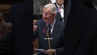 Michel Barnier a répondu avec mordant et ironie aux présidents de groupes à lAssemblée [upl. by Ducan952]