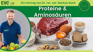 Proteine amp Aminosäuren 🧪🤗 Dr rer nat Markus Stark [upl. by Aynekat873]