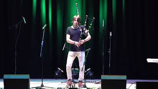 The Sleeping Tune and ACDC Thunderstruck by great Scottish piper Ross Ainslie in Aberdeen [upl. by Fenny195]