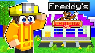 Building My Own FNAF Pizzeria In Minecraft [upl. by Mason]