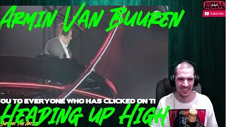 Armin van Buuren  Heading Up High 360  2018  De Vrienden van Amstel LIVE  Reaction [upl. by Savitt]