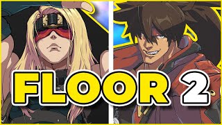 GGST Floor 2 ▰ Sol vs Zato Low Level Gameplay [upl. by Armillas]