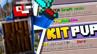 AMAZING NEW KITPVP SERVER MCPE [upl. by Tiffanie]