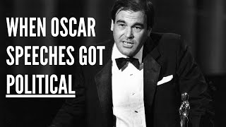 Memorable Oscar Speeches by Oliver Stone [upl. by Yorgen]