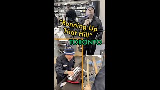 Spookey Ruben  I recorded quotRunning Up That Hillquot at Long amp McQuade Toronto WAIT TILL THE END [upl. by Oisangi]