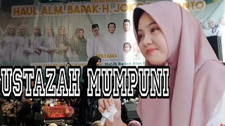 USTAZAH MUMPUNI Ceramah lucune polpollan [upl. by Dmitri]