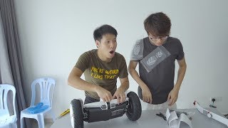 开箱 NINEBOT 平衡车 UNBOXING MINI SCOOTER [upl. by Aicileb603]