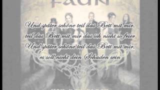 Faun  Tanz mit mir lyrics [upl. by Shuman505]