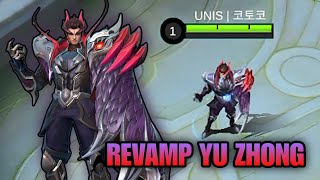 REVAMP YU ZHONG  MLBB [upl. by Adiene]