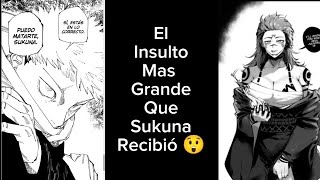 Jujutsu Kaisen El Insulto más Grande que Recibió Sukuna 😼 jujutsukaisen anime viralvideo [upl. by Onitnas835]