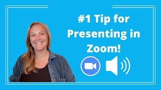 Event Producer Tip 1 Tip for Presenting Virtually in Zoom  Logan Clements [upl. by Alcott]