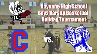 BAYONNE HIGH SCHOOL BOYS VARSITY HOLIDAY TOURNAMENT [upl. by Lletram390]