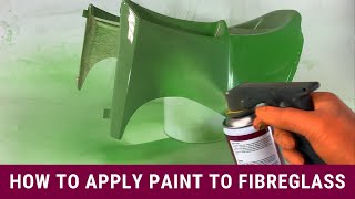 How to apply paint to Fibreglass [upl. by Walkling825]