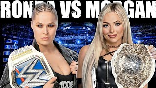 WWE Full Match  Liv Morgan Vs Ronda Rousey  SmackDown Live Full Match [upl. by Remo]