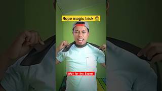 easy rope magic trick shorts magictrick [upl. by Hgielrak]