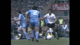 1981 FA Cup Final Spurs v Man City  The First Game 11 [upl. by Anertak492]