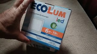 How To Install An Ecolum Led Downlight In Your Home Easy Tips For A Diy Installation [upl. by Eiknarf]