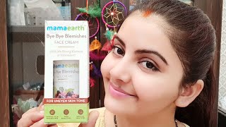 Bye Bye blemishes face cream with Mulberry extract amp vitamin c review  face cream RARA [upl. by Donahue197]