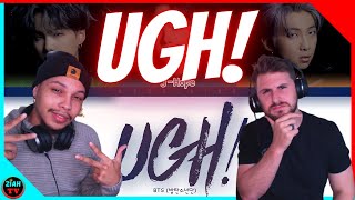 BTS UGH LYRIC VIDEO  REACTION 🔥 [upl. by Ahtivak]