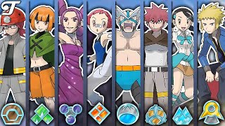 All Gym Leader Battles  Pokémon Platinum [upl. by Ainsworth]