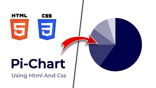 PiChart using Html and Css [upl. by Edan]