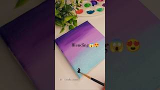 Painting On Canvas For Beginners 😮 Acrylic Painting On Canvas shorts youtubeshorts viralvideo [upl. by Yrgoerg]