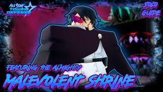 Malevolent Shrine Raid Solo Guide featuring Yhwach  All Star Tower Defense [upl. by Lezirg]