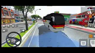 KINGLONG XMQ6128 AYW Bus Add in Bus Simulator Indonesia  Android Game Play  bussid part 1 [upl. by Haywood]