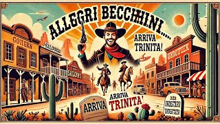 Allegri becchini arriva trinità  Western  Film completo in italiano [upl. by Anihsit]