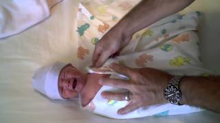 How to adorably swaddle your newborn baby [upl. by Notlef]