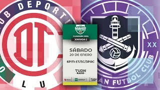 TOLUCA VS MAZATLÁN EN VIVO 🔴 JORNADA 2 LIGA MX CLAUSURA 2024 [upl. by Ettezzil480]