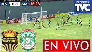 Real España Vs Marathón Partido Hoy  Donde Ver Real España Vs Marathón En Vivo  Jornada 10 [upl. by Abbotsun]