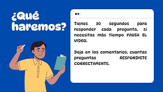 RESPONDE ESTE TEST CON PREGUNTAS ICFES [upl. by Narmis269]