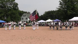 2024 Deep River Ancient Muster Part 15 Middlesex County Volunteers Fife and Drum Corps [upl. by Hayalat]