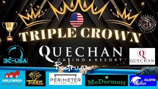 SEMIFINALAVEIGACAMPAS vs ROJASSEMERCI  Triple Crown SCOTCH DOUBLES QUECHAN CASINO YUMA AZ [upl. by Gunar]