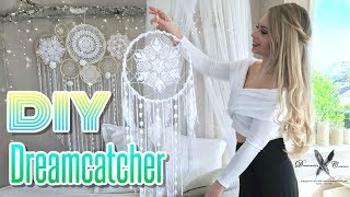 DREAMCATCHER DIY Tutorial  How to make a dreamcatcher [upl. by Imis]