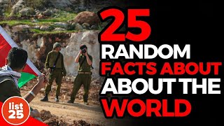 25 Random Facts about the World [upl. by Aneeuqal692]