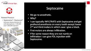 Dr Kaminer on SeptocaineSeptanest [upl. by Aihtekal]