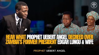 SHOCKER Prophet Uebert Angel Pardons Zambias Former President Lungu amp Wife [upl. by Cornela]