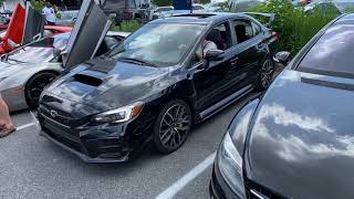 Subaru WRX Tomei Expreme Ti Exhaust Sounds [upl. by Yrral]