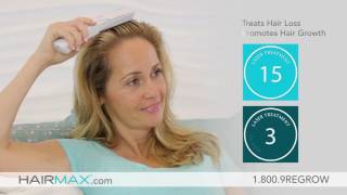 HairMax Advanced 7 LaserComb Hair Loss Treatment [upl. by Llebasi473]