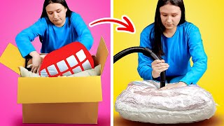 MOVING TIPS amp TRICKS YOU MUST KNOW  Packing Your Stuff Easily [upl. by Favin]